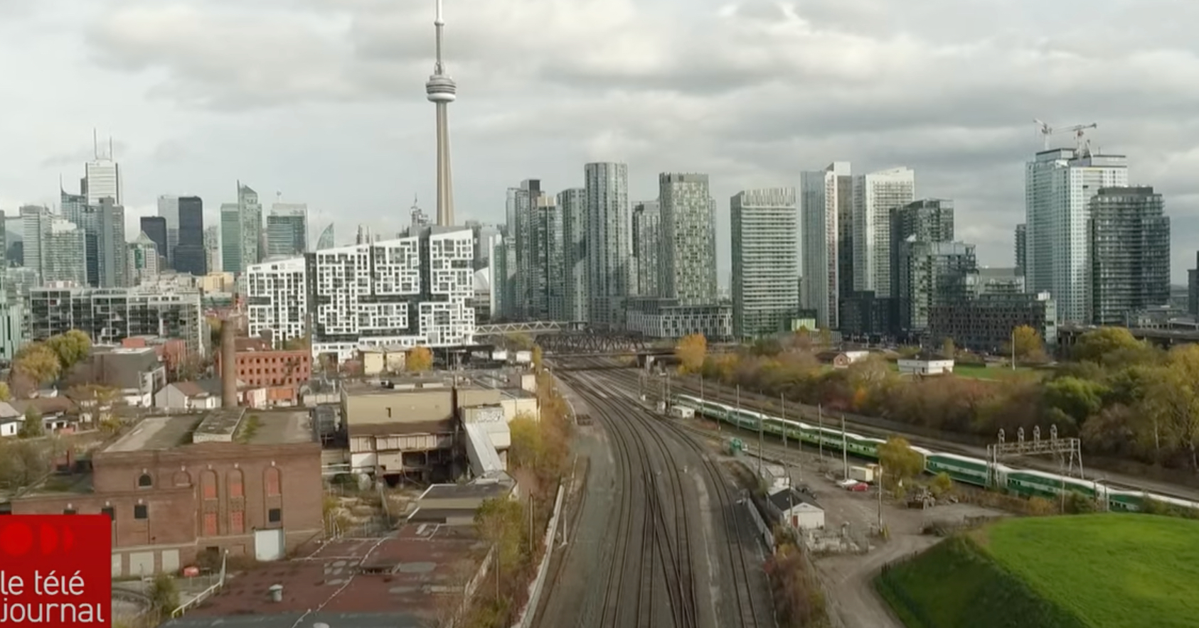 CBC News Utiliser le lac Ontario pour climatiser le centre-ville de Toronto